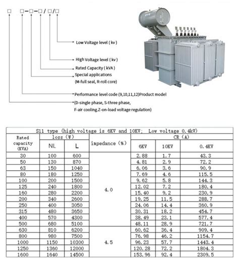 Copper Oil Immersed Transformer Phase Step Down Power Transformer