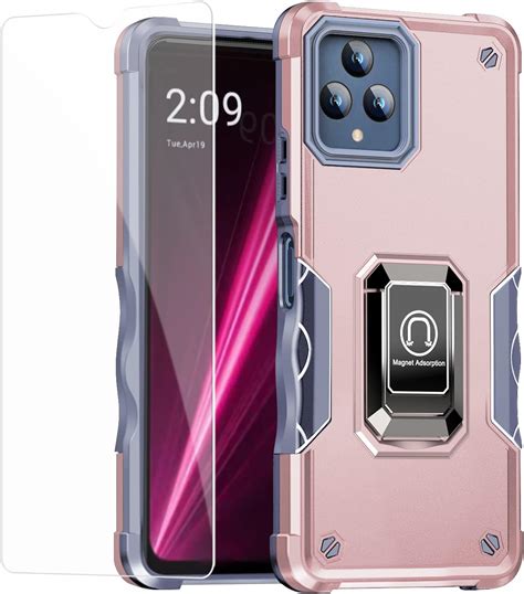 Amazon For T Mobile Revvl G Phone Case With Tempered Glass