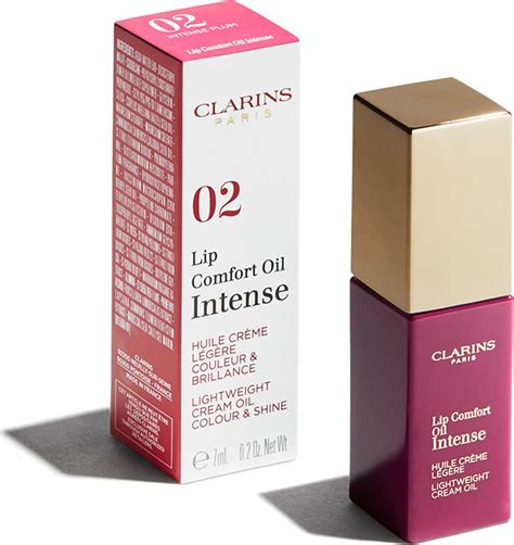 Clarins Intense Lip Comfort Oil 02 Intense Plum Skroutzgr