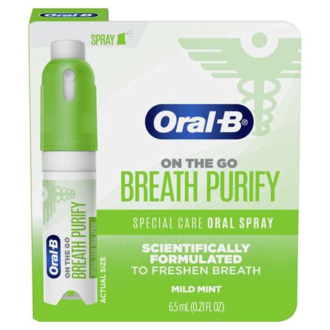 Oral B Breath Purify Spray 021 Oz Instacart