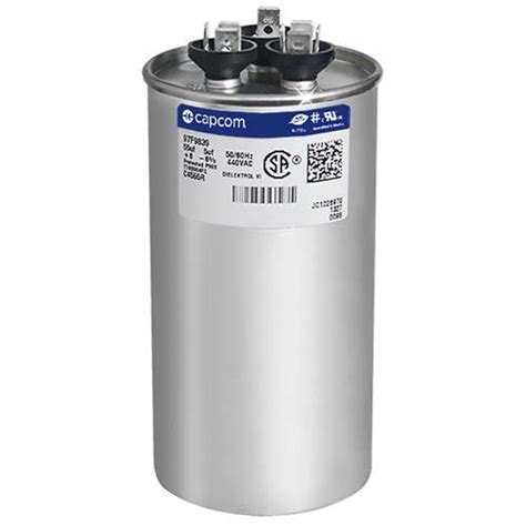 Ge Genteq Capacitor Round Uf Mfd Volt F Pricepulse