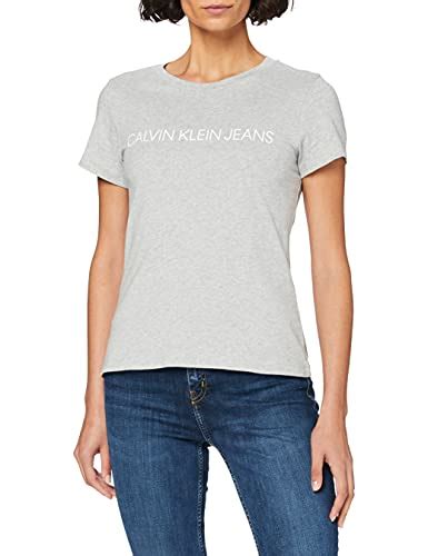 Calvin Klein Core Institutional Logo Slim Fit Tee Maglietta Donna