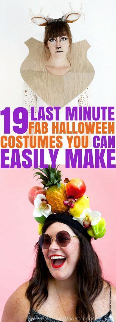 19 Last Minute Awesome DIY Halloween Costumes You Can Quickly Make