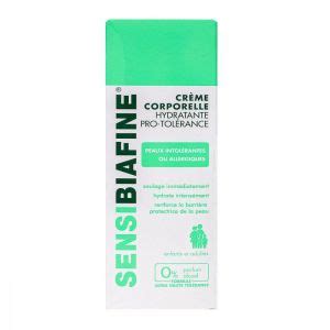 Sensibiafine Crème corporelle hydratante pro tolérance 200ml