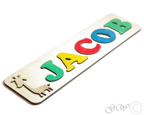 Personalized Name Puzzle Name Personaziled Toy Personalized