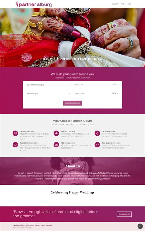 Matrimonial Web Site Design And Development Bit 7 Informatics Provide