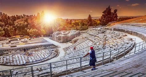 TEATRO GRECO DI SIRACUSA LANTICHITÀ ANCORA VIVA