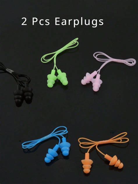 2 Stücke Komfortable Silikon Wasser Sport Schwimmen Schlaf Gehörschutz