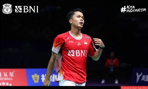 Susunan Pemain Tim Thomas Indonesia Vs China Di Final Thomas Cup