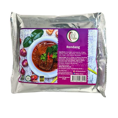 Wahyu Rendang Paste 200G Toko Warisan