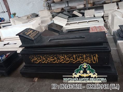 Kuburan Makam Islam Model Uje Bahan Batu Granit Hiram Berkwalitas