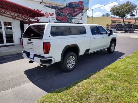 2022 White Gmc Sierra 3500 With Leer 100xr Topperking Topperking