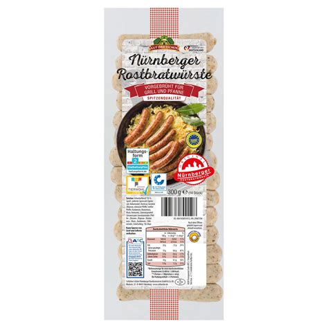 GUT DREI EICHEN Nürnberger Rostbratwürste 300 g ALDI SÜD