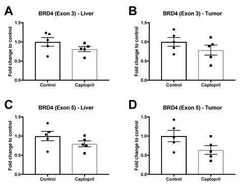 Brd Expression Qrt Pcr In Liver And Tumor Tissues Captopril