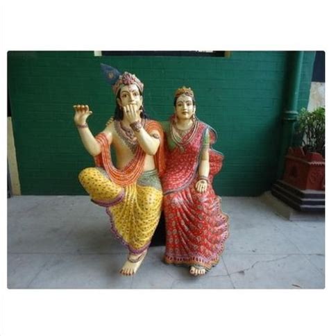 Eco Friendly Handmade Radha Krishna Statue At Best Price In Anand Flo Art