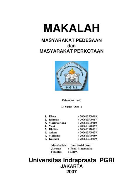 15 Contoh Makalah Yang Baik Dan Benar Cara Membuat Makalah Lengkap Riset