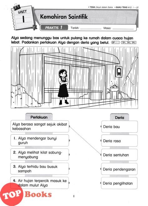 [topbooks Sasbadi] Lembaran Kerja Rumah Pbd Sains Tahun 3 Kssr Semakan