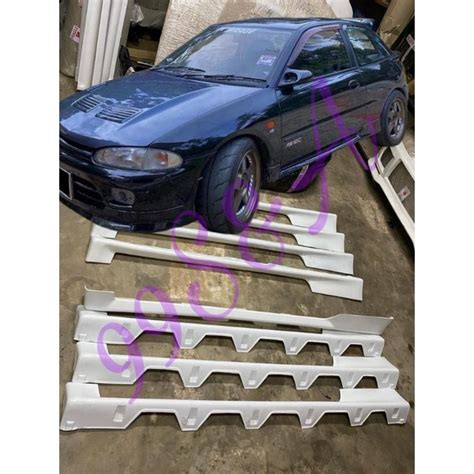 SIDE SKIRT SATRIA CYBORG MIVEC CA4A CUTTING ORIGINAL 1 1 Shopee Malaysia