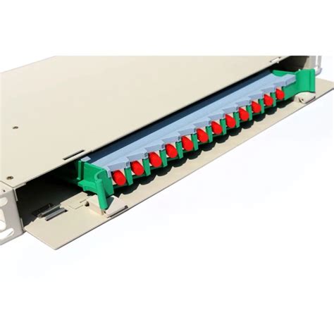 Kolorapus U Inch Port Fiber Optic Patch Panel Fc Optical