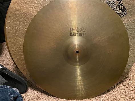 Paiste Giant Beat Black Label Crash Ride Reverb Uk