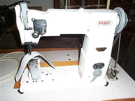 Sieck Pfaff Kl Single Needle Flat Post Bed Sewing Machine With