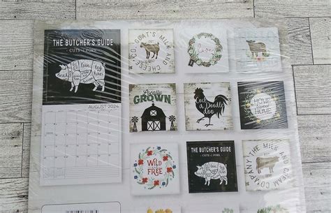 2024 Dollar Tree Calendar Locally Grown Wall Calendar New and Sealed - Etsy