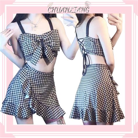 New Style Sexy Bikini Swimsuit Women Split Two Piece Suit Fashion Slimmer Look Slim Skirt