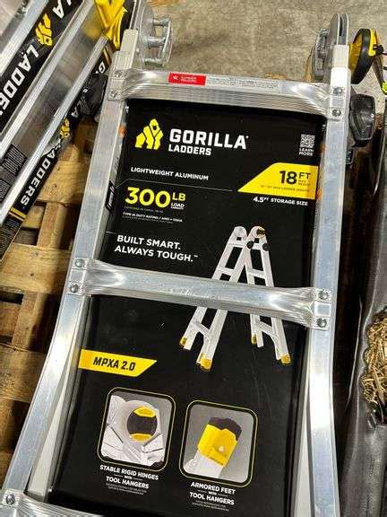 Gorilla Ladders Ft Reach Mpxa Aluminum Multi Position Ladder