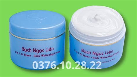 Xem ngay Kem body Bạch Ngọc Liên có tốt không Có trắng không