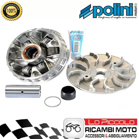 Set Variateur Polini Hi Speed Demi Poulie Honda Sh