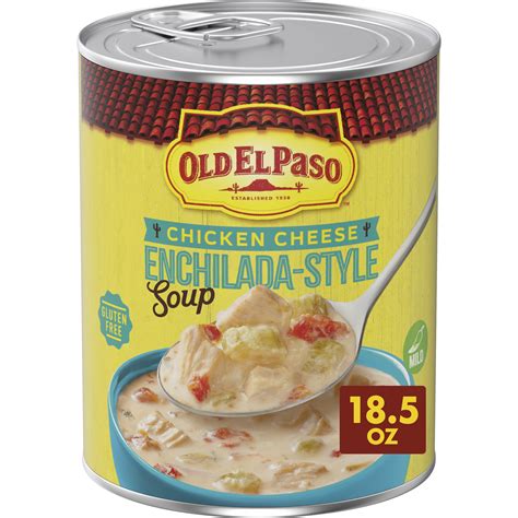 Old El Paso Chicken Cheese Enchilada Style Soup Ready To Serve Canned