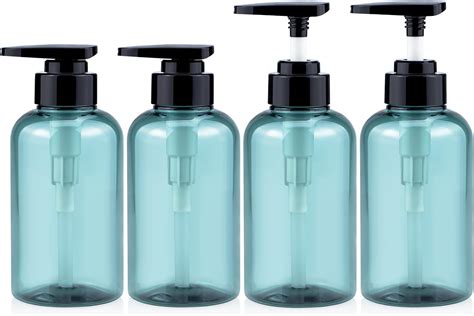 Amazon ZUMRUKES 17 OZ Shampoo And Conditioner Dispenser 3 Pack