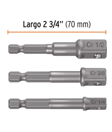 Adaptadores Y Truper Ada Herramientaspergamino