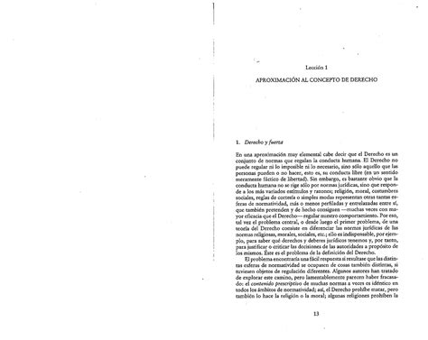 Aproximación Al Concepto De Derecho Teoría Del Derecho Studocu