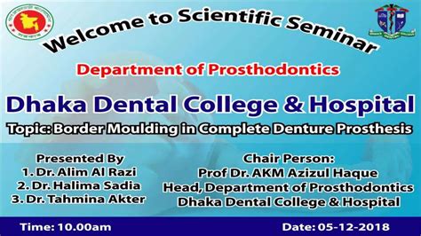 Border Moulding In Complete Denture Prosthesis Ppt