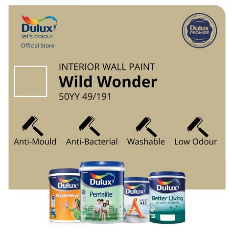 Dulux Walldoorwood Paint Wild Wonder 50yy 49191 Ambiance All