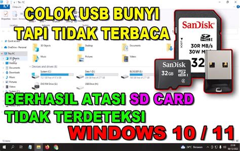 Mengatasi Masalah Slot MMC Laptop Yang Tidak Terbaca Tanya Slot