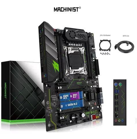 Placa Mãe X99 Machinist Mr9a Pro Lga 2011 3 M 2 Nvme Parcelamento