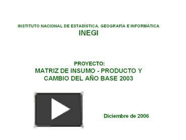 PPT INSTITUTO NACIONAL DE ESTAD PowerPoint Presentation Free To