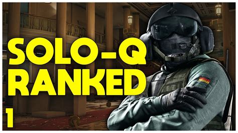 Solo Q Gone Wrong Rainbow Six Siege Solo Q Road To Champion Youtube