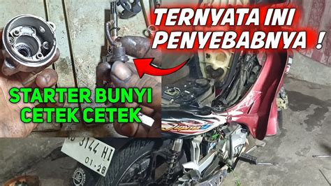 Penyebab Dinamo Starter Motor Jupiter Bunyi Tek Tek YouTube