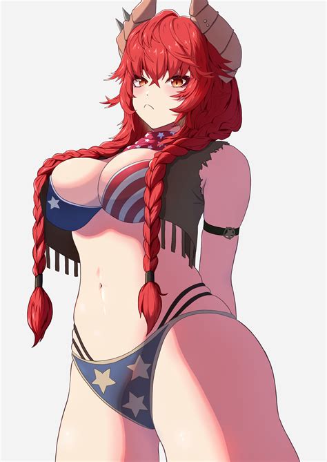 Meibin Zentreya Zentreya Cowboy Bikini Zentreya Dragon Vshojo Absurdres Highres 1girl