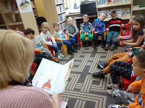 Publiczne Przedszkole Samorz Dowe Nr W Jaworzu Wizyta W Bibliotece