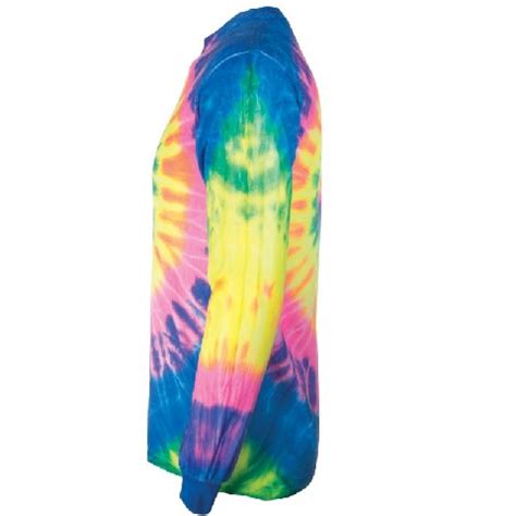 Spiral Tie Dye Long Sleeve Flo Rainbow