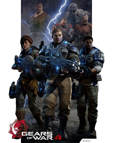 Gears Of War 4 E32016 By Kindratblack On Deviantart