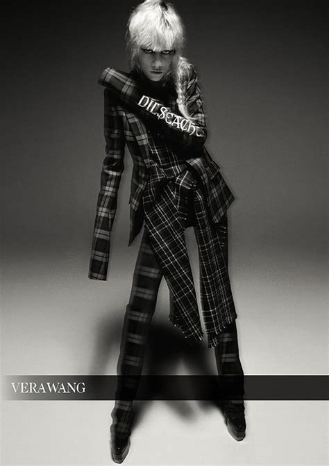 Marjan Jonkman Is The Face Of Vera Wang Fall Winter Collection