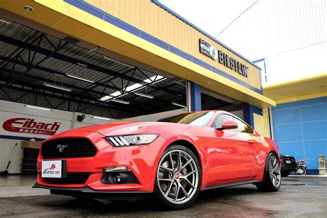 Ford Mustang S550 Red Bbs Ci R Wheel Wheel Front