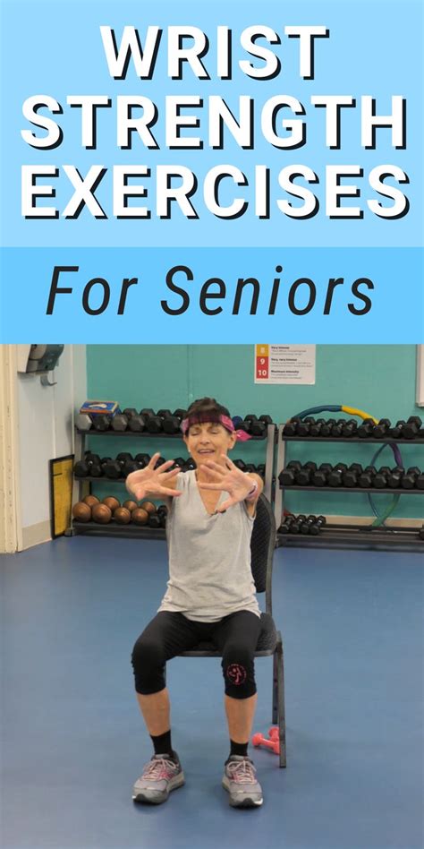 Wrist Strengthening Exercises For Seniors Fitness With Cindy Senior