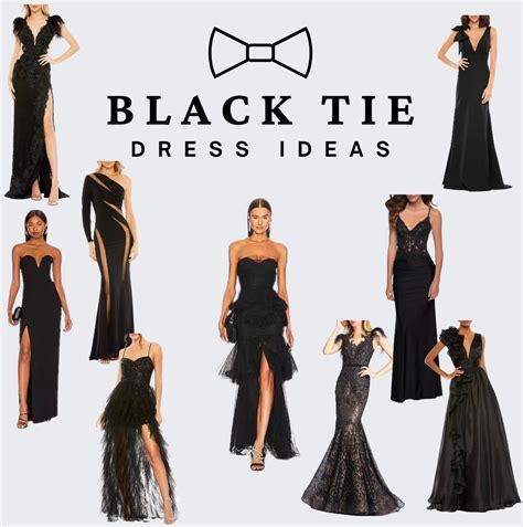 Black Tie Event How To Choose The Perfect Dress Black Tie Wedding