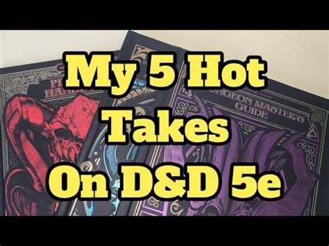 My Hot Takes On D D E Youtube